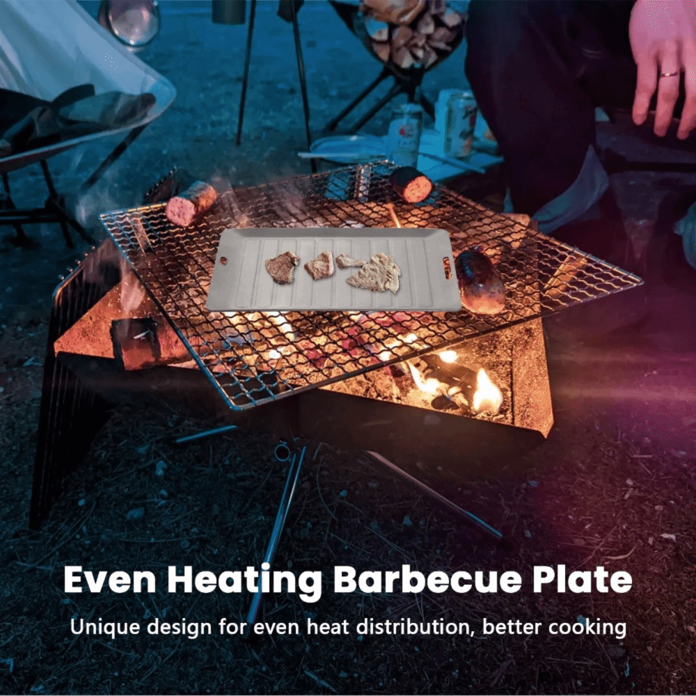 Camping Cooking Pan - Panela de Grelhar de Titânio Durável