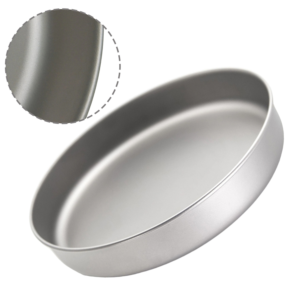 Camping Cooking Pan - Ultraleve puro ti frigideira pote acampamento