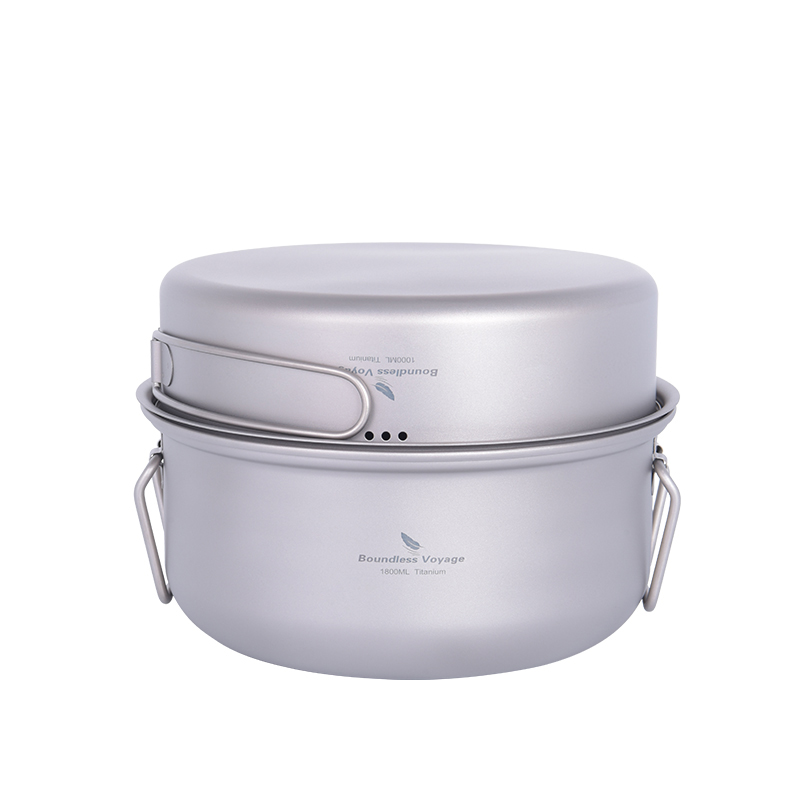 Camping Cooking Pan - Conjunto de Utensílios de Cozinha para