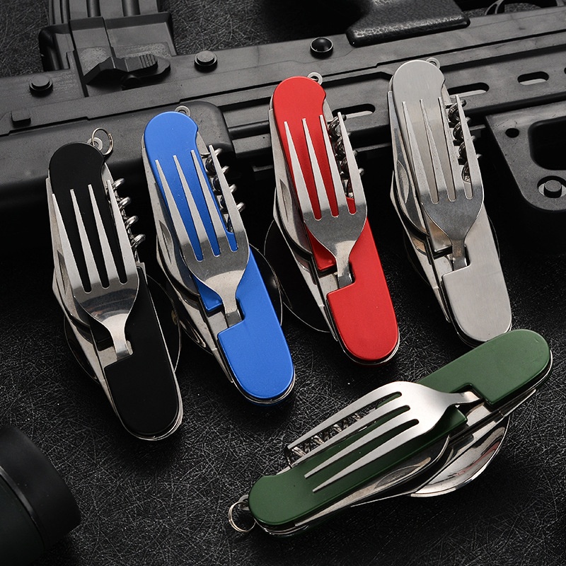 Camping Outdoor Cooking Table - 4 em 1 utensílios de mesa