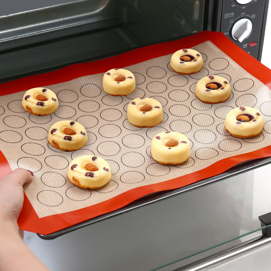 Camping Cooking Mat - Tapete de Silicone Antiaderente para Macarons,