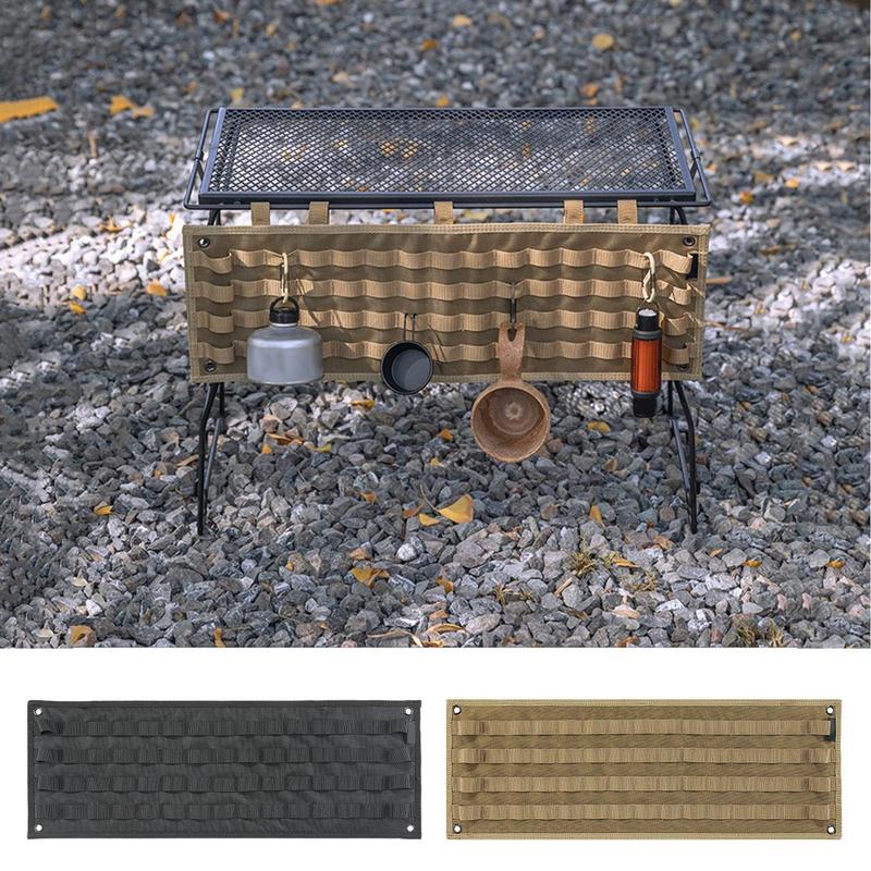 Camping Cooking Utensil Roll - Organizador do dossel de acampamento, Utensílios