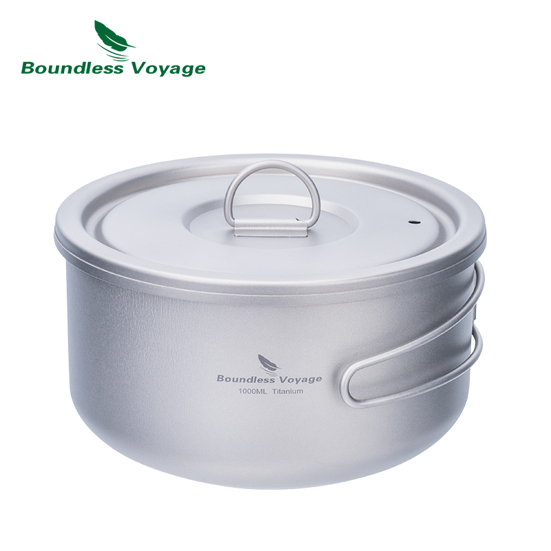 Camping Cooking Accessories - Pote de acampamento de titânio Boundless