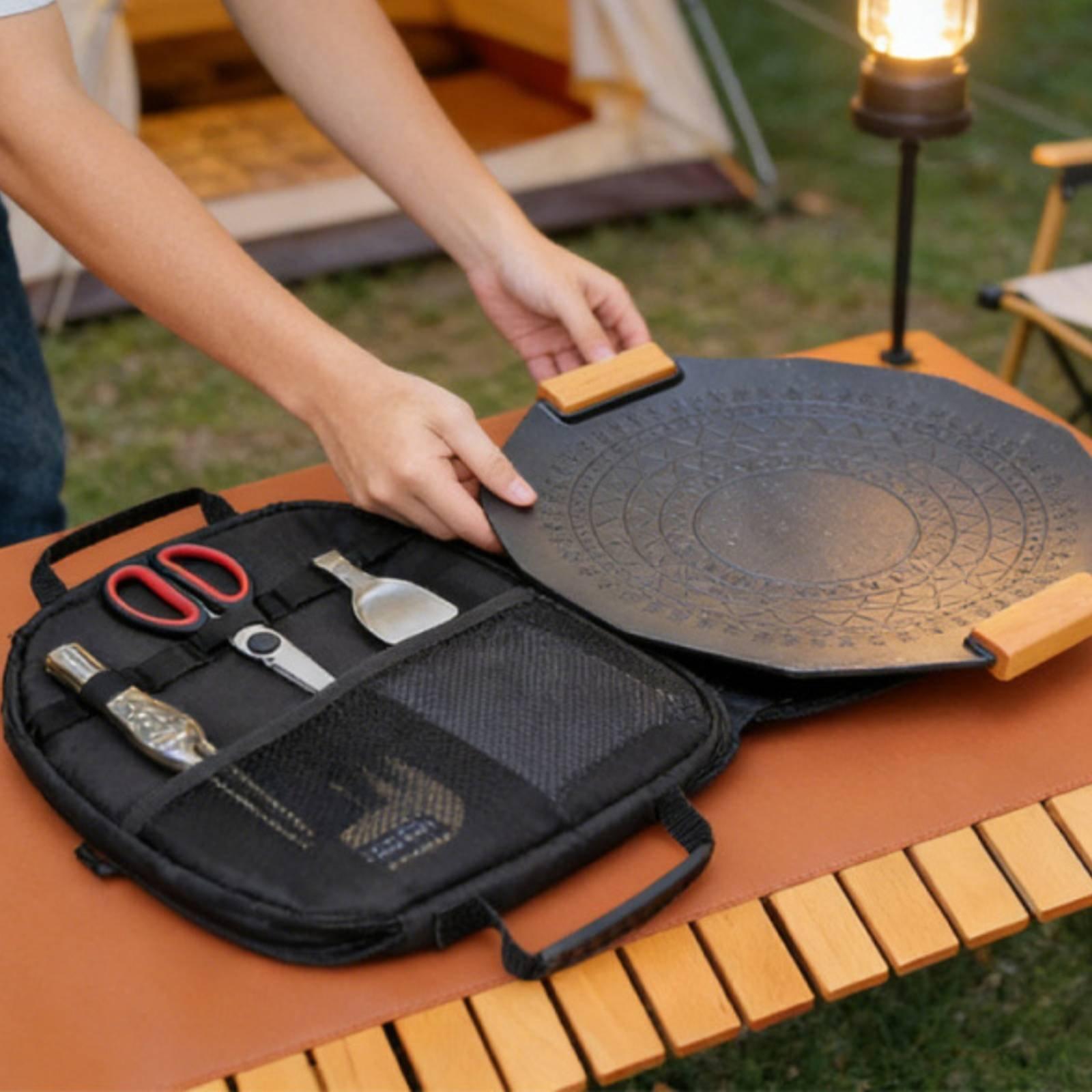Camping Cooking Pan - Bolsa de Armazenamento para Panelas, Bolsa