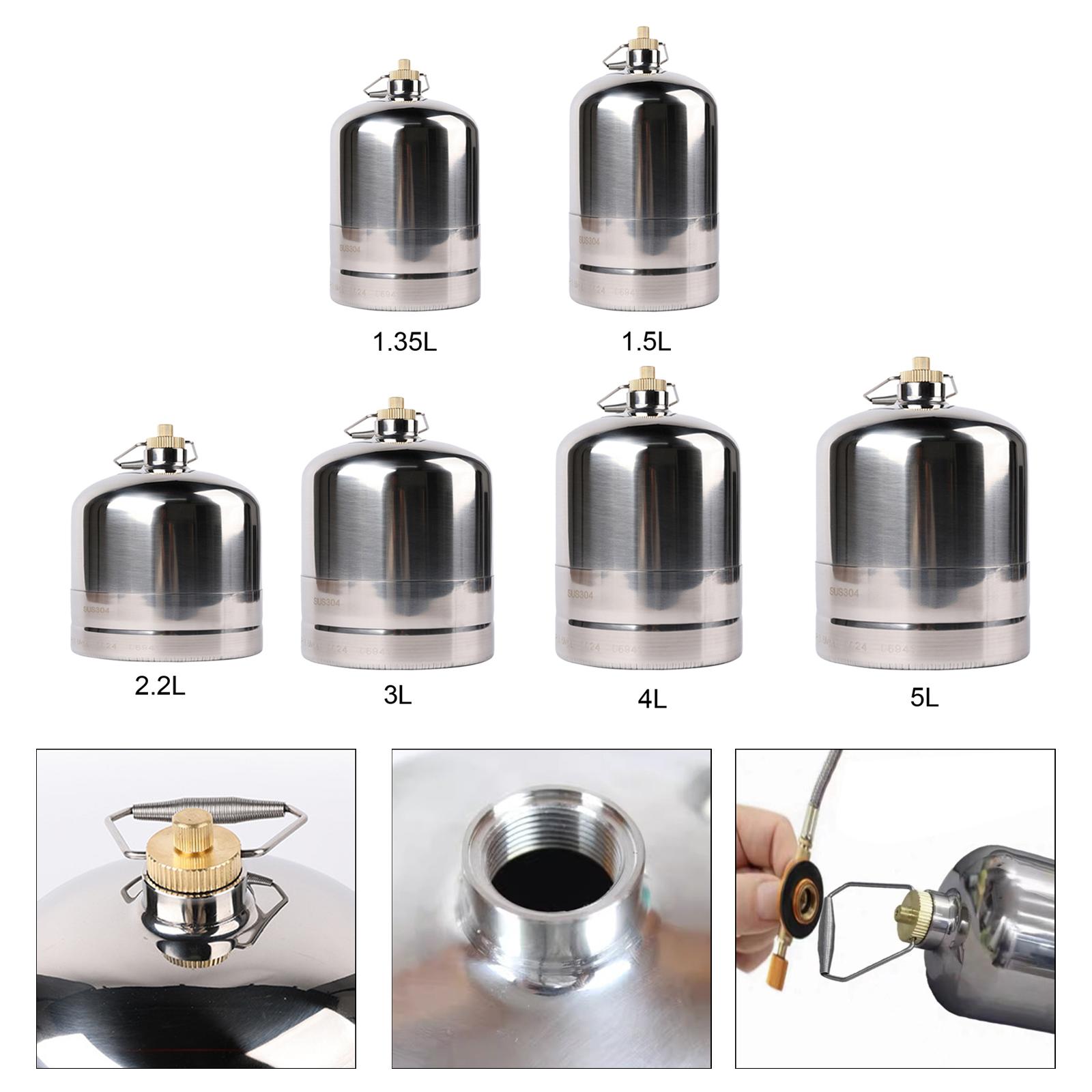Camping Cooking Gas Canister - Tanque de gás para acampamento, vasilha