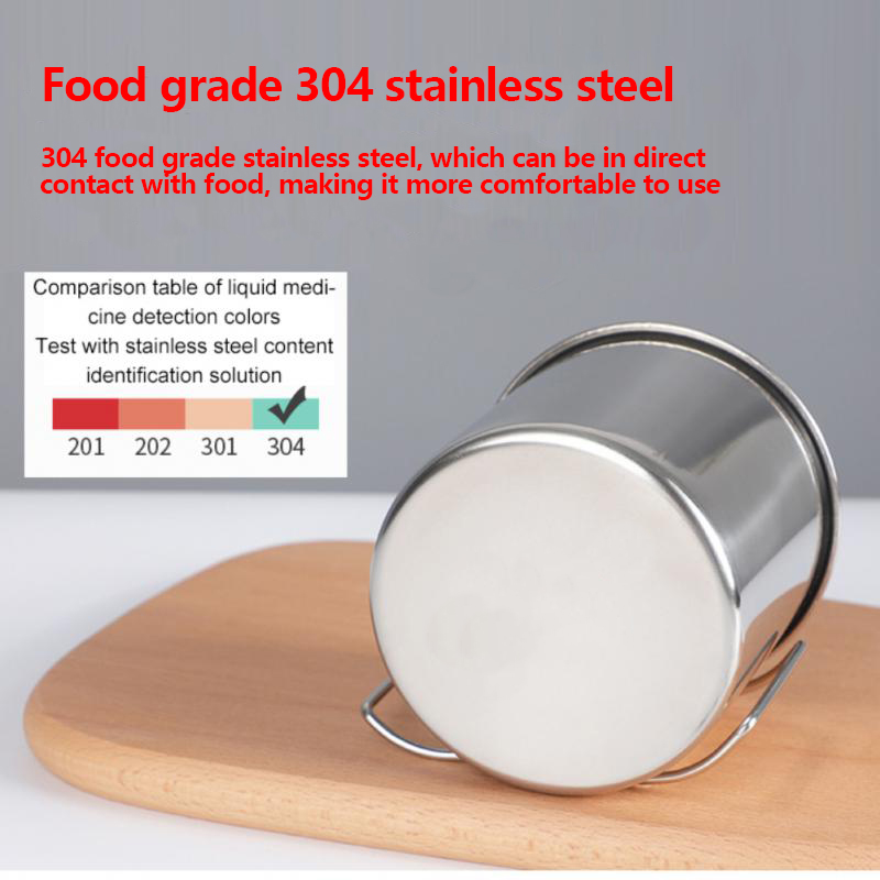 260/350/600ML Stailess Aço Can - Quality Camping Cooking Set avaliação e preço