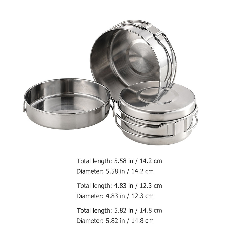 Conjunto de Utensílios de Cozi - Camping Cooking Pan avaliação e preço