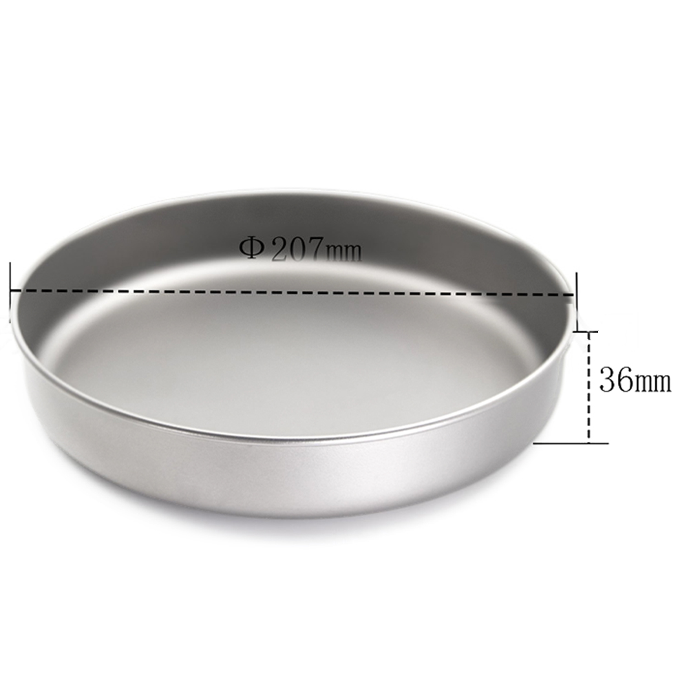 Ultraleve puro ti frigideira p - Camping Cooking Pan avaliação e preço