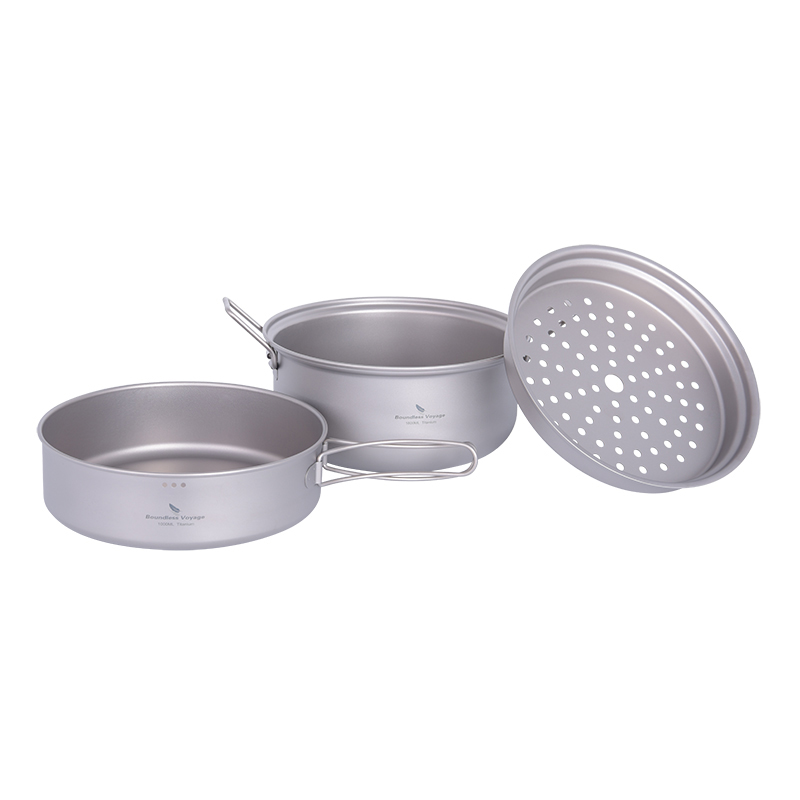 Conjunto de Utensílios de Cozi - Camping Cooking Pan avaliação e preço