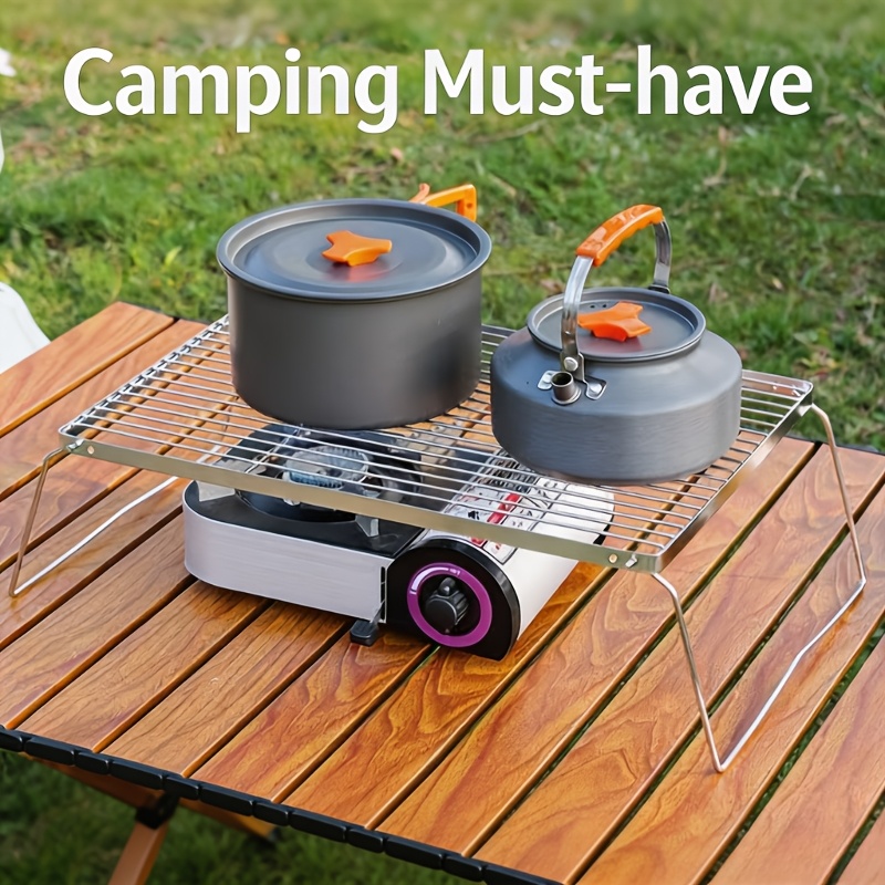 Suporte Portátil Dobrável de A - Camping Cooking Accessories avaliação e preço