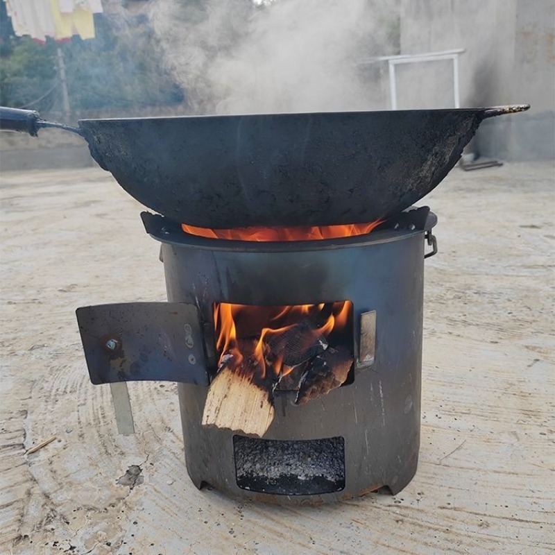 Fogão Multifuncional a Lenha e - Camping Cooking Fire Pit avaliação e preço