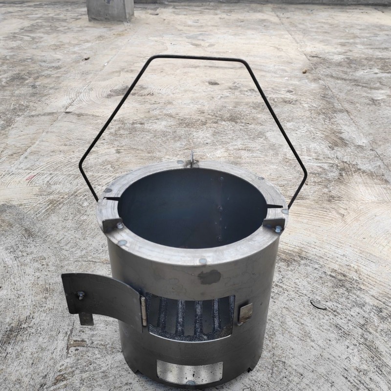 Fogão Multifuncional a Lenha e - Camping Cooking Fire Pit avaliação e preço