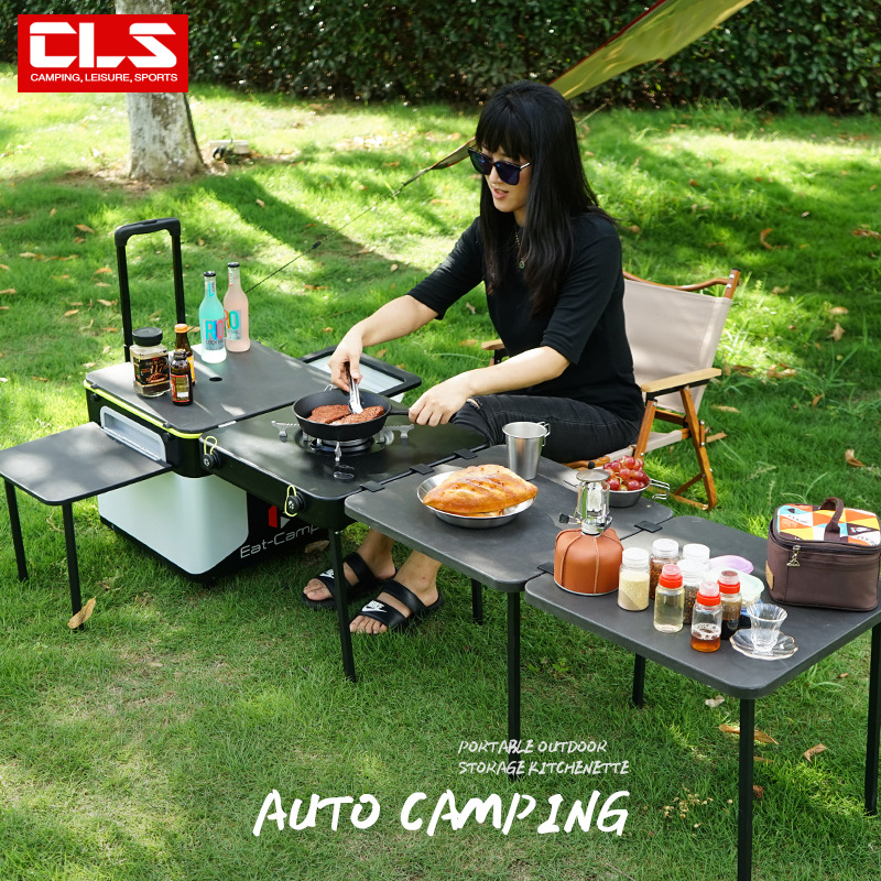 Mesa de Cozinha Portátil para  - Camping Outdoor Cooking Table avaliação e preço