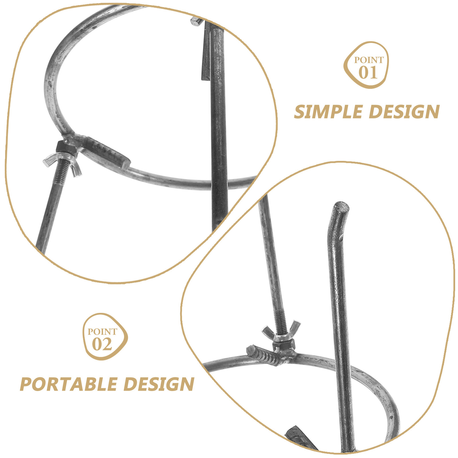 Tripé de Aço Carbono para Acam - Camping Cooking Fire Pit avaliação e preço