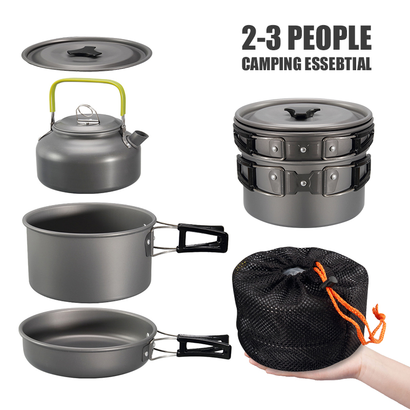Westtune kit de panelas de aca - Camping Outdoor Cooking Table avaliação e preço