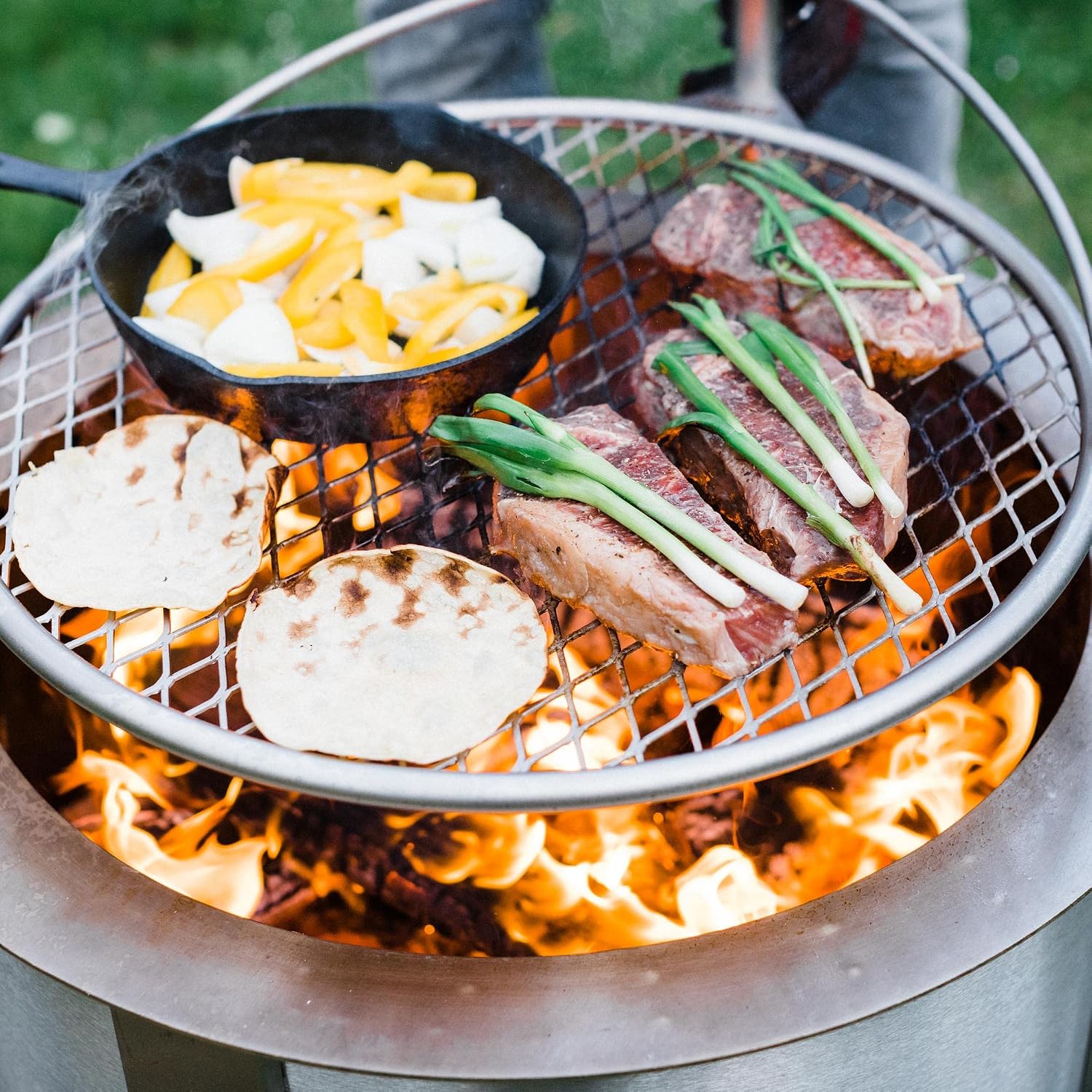 Grelha de Cozinha para Fogueir - Camping Cooking Accessories avaliação e preço