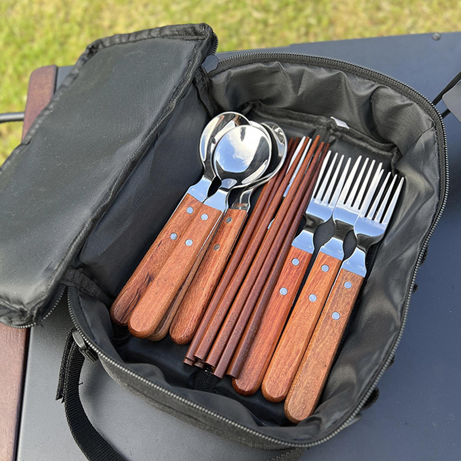 Organizador de panelas de acam - Camping Cooking Caddy avaliação e preço