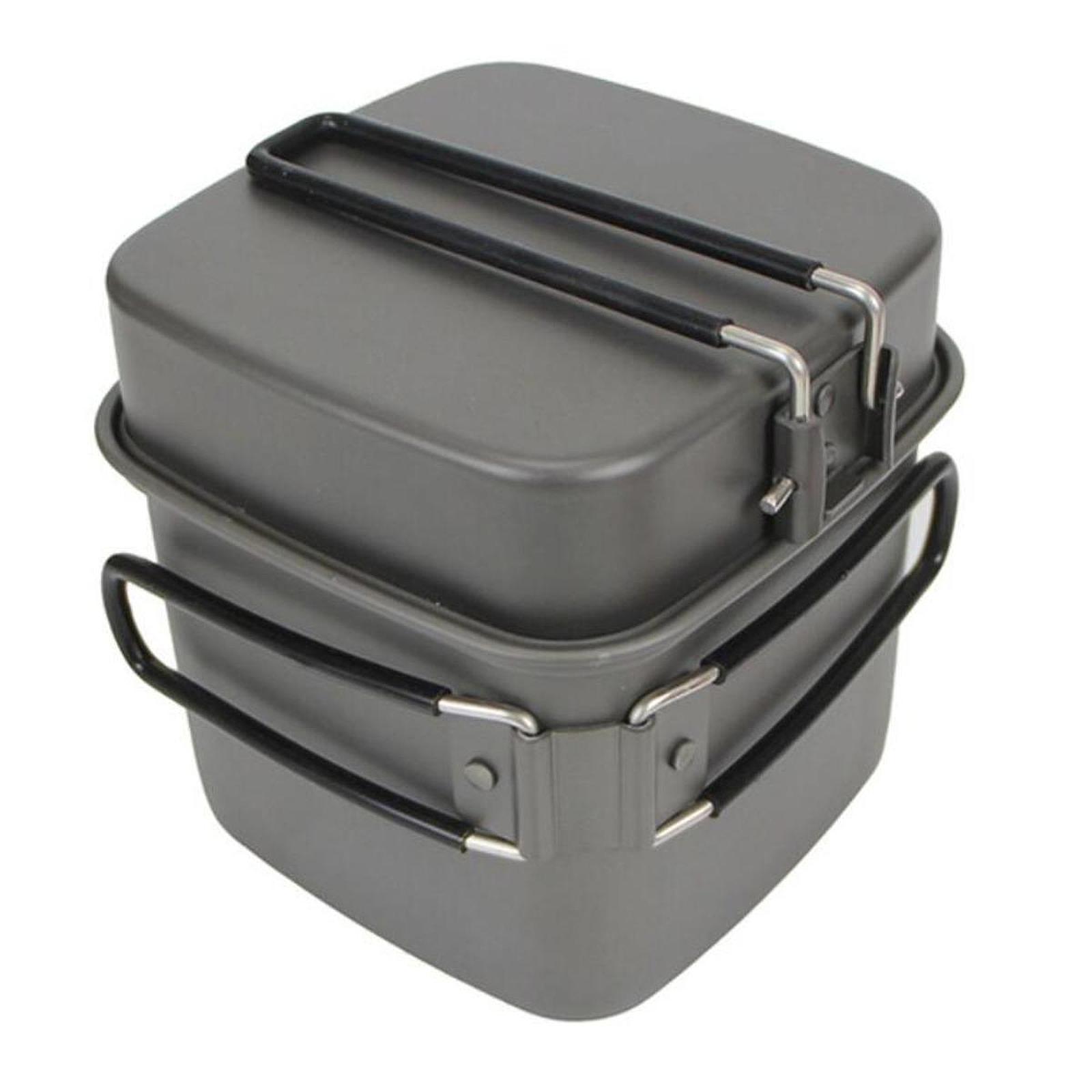 Conjunto de Utensílios de Cozi - Camping Cooking Pan avaliação e preço