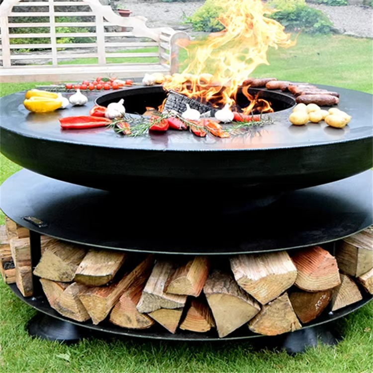 Churrasqueira para acampamento - Camping Cooking Fire Pit avaliação e preço