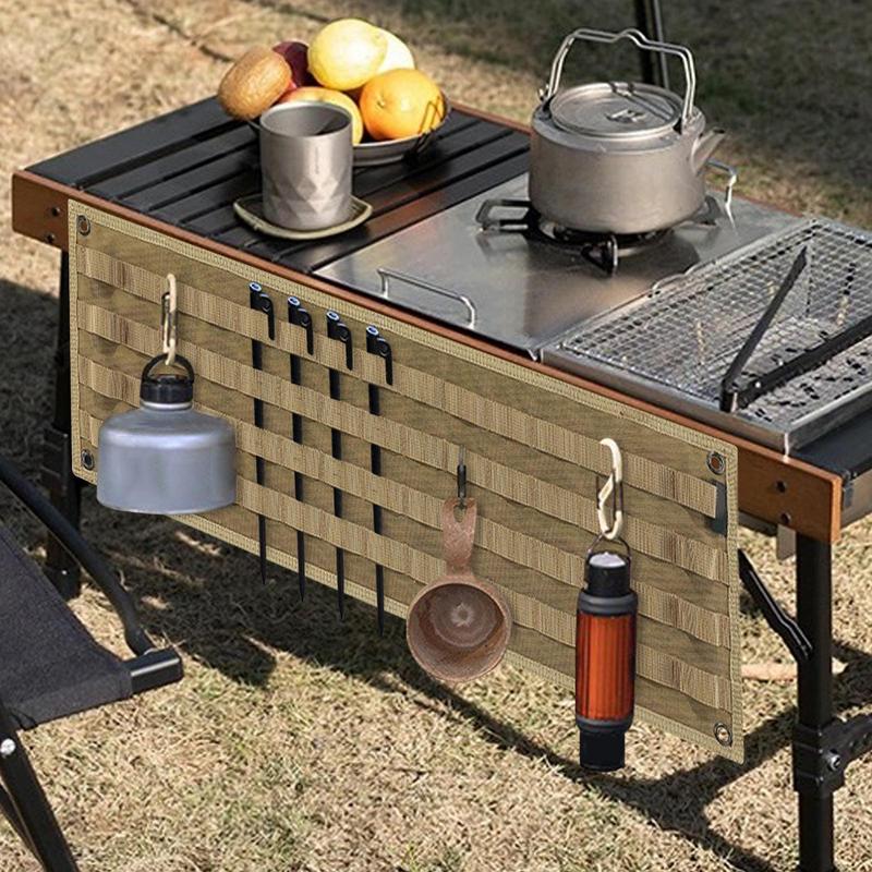 Organizador do dossel de acamp - Camping Cooking Utensil Roll avaliação e preço