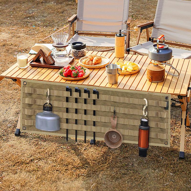 Organizador do dossel de acamp - Camping Cooking Utensil Roll avaliação e preço
