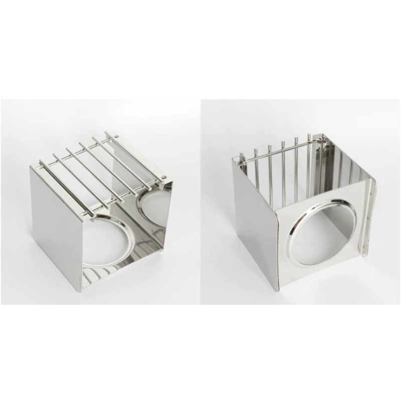 Suporte Quadrado de Aço Inoxid - Camping Cooking Accessories avaliação e preço