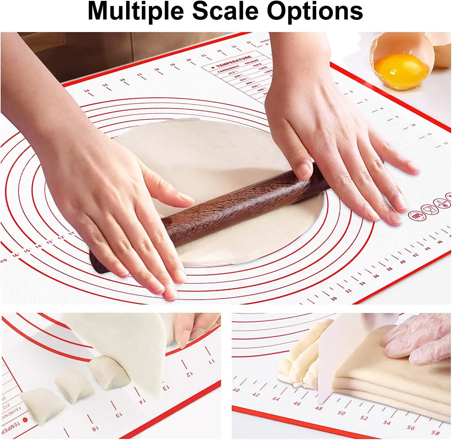 Tapete de cozimento de silicon - Camping Cooking Mat avaliação e preço