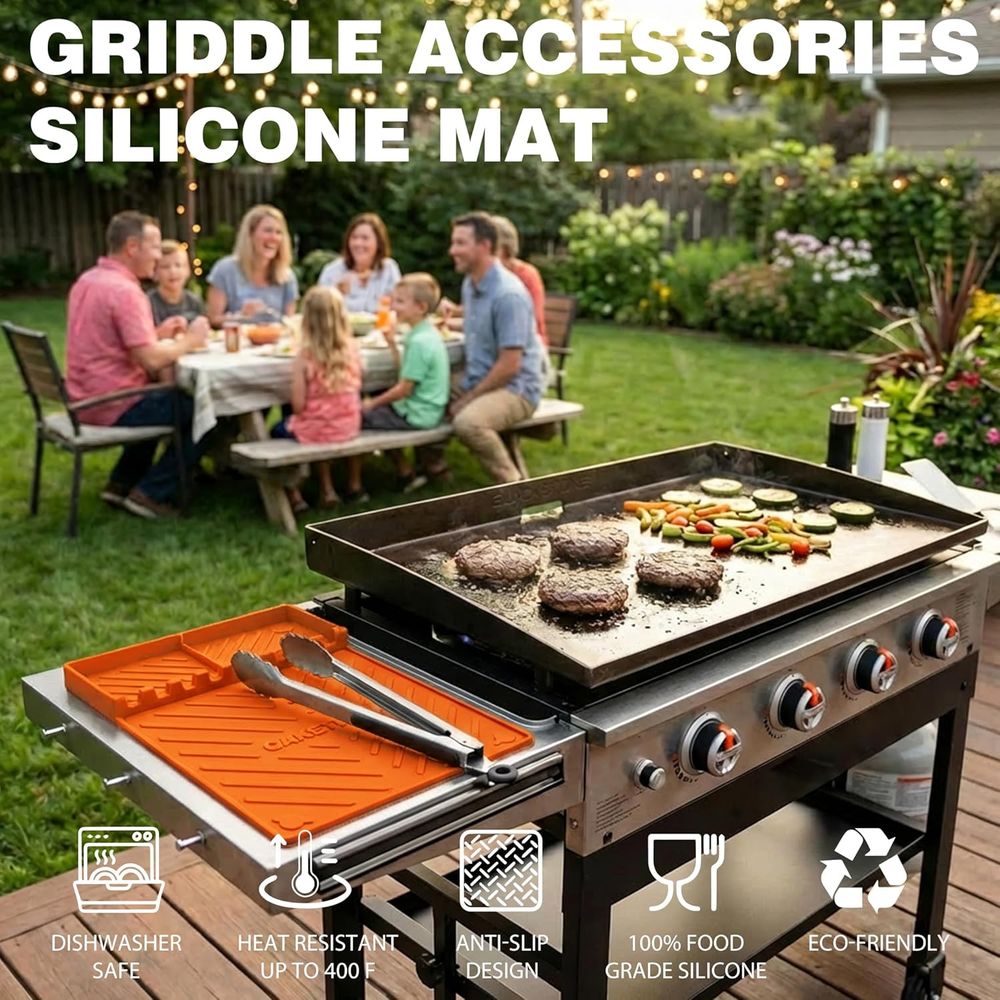 Tapetes de Silicone para Grelh - Camping Cooking Accessories avaliação e preço