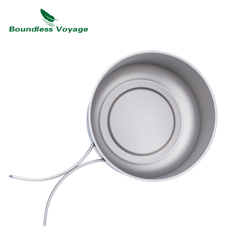 Pote de acampamento de titânio - Camping Cooking Accessories avaliação e preço