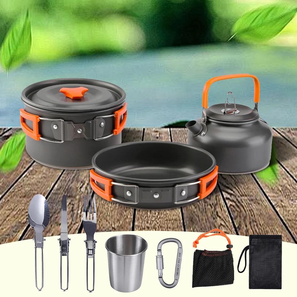 Kit de Utensílios de Cozinha p - Camping Cooking Pan avaliação e preço