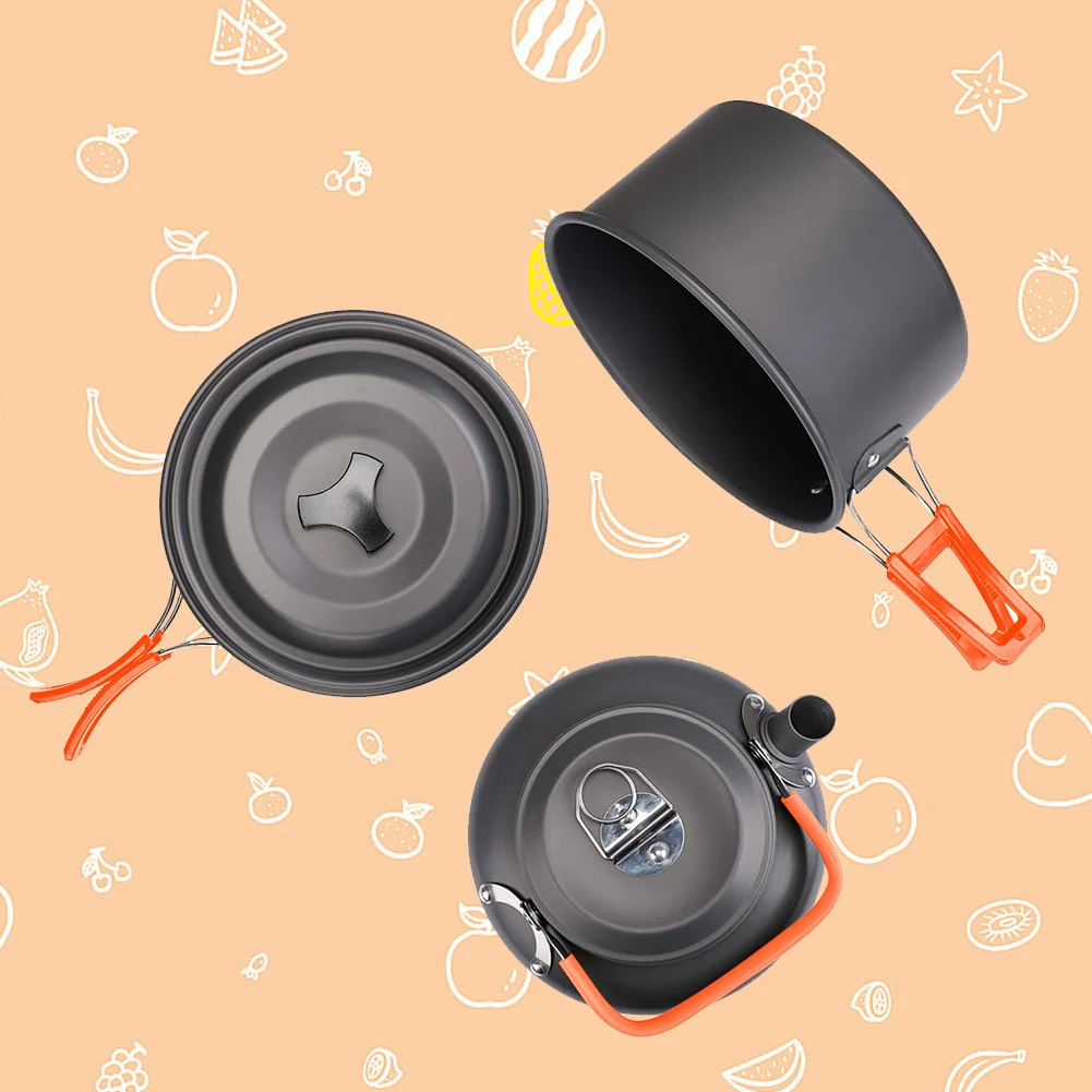 Kit de Utensílios de Cozinha p - Camping Cooking Pan avaliação e preço