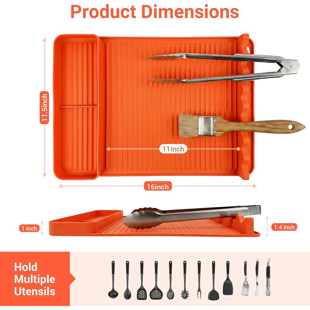 Tapete de Silicone Resistente  - Camping Cooking Mat avaliação e preço
