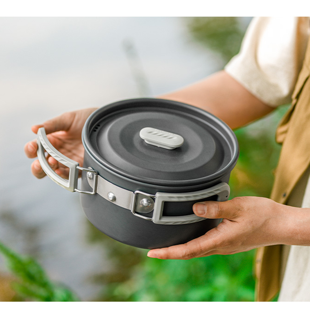 Naturehike conjunto de panelas - Camping Cooking Pan avaliação e preço